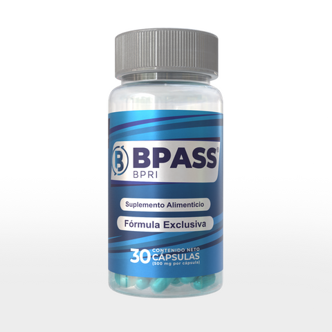 BYPASS AZUL BPRI C/30 CAPSULAS DE 500 MG C/U