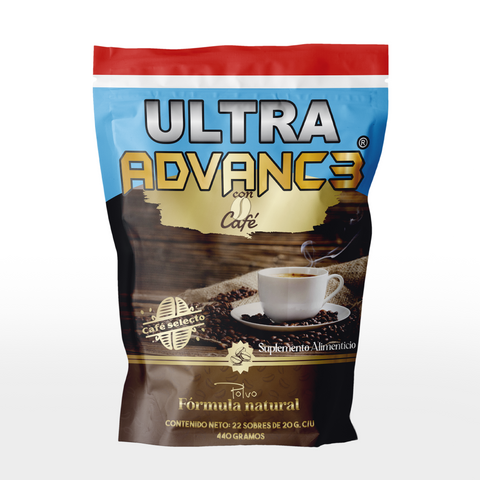 ULTRA ADVANC3 CAFE EN BOLSA C/22 SOBRES DE 20 G