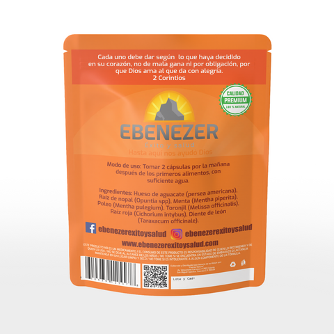 EBENEZER C/60 CAPS DE 500 MG