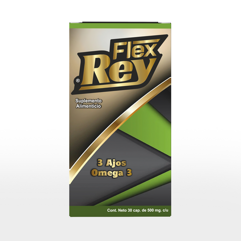 FLEX REY REFORZADO C/30 CAPS C/500 MG