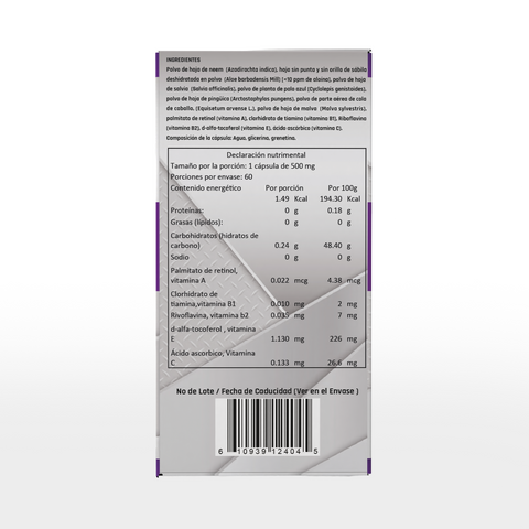 GLUCO BLOCKER CON VITAMINAS C/60 CAPS