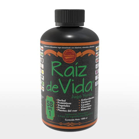 RAIZ DE VIDA JUGO VERDE 1000 ML. N.P (CM)
