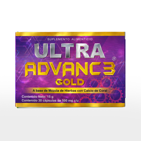 GOLD ULTRA ADVANC3  C/30 CAPS 500 MG